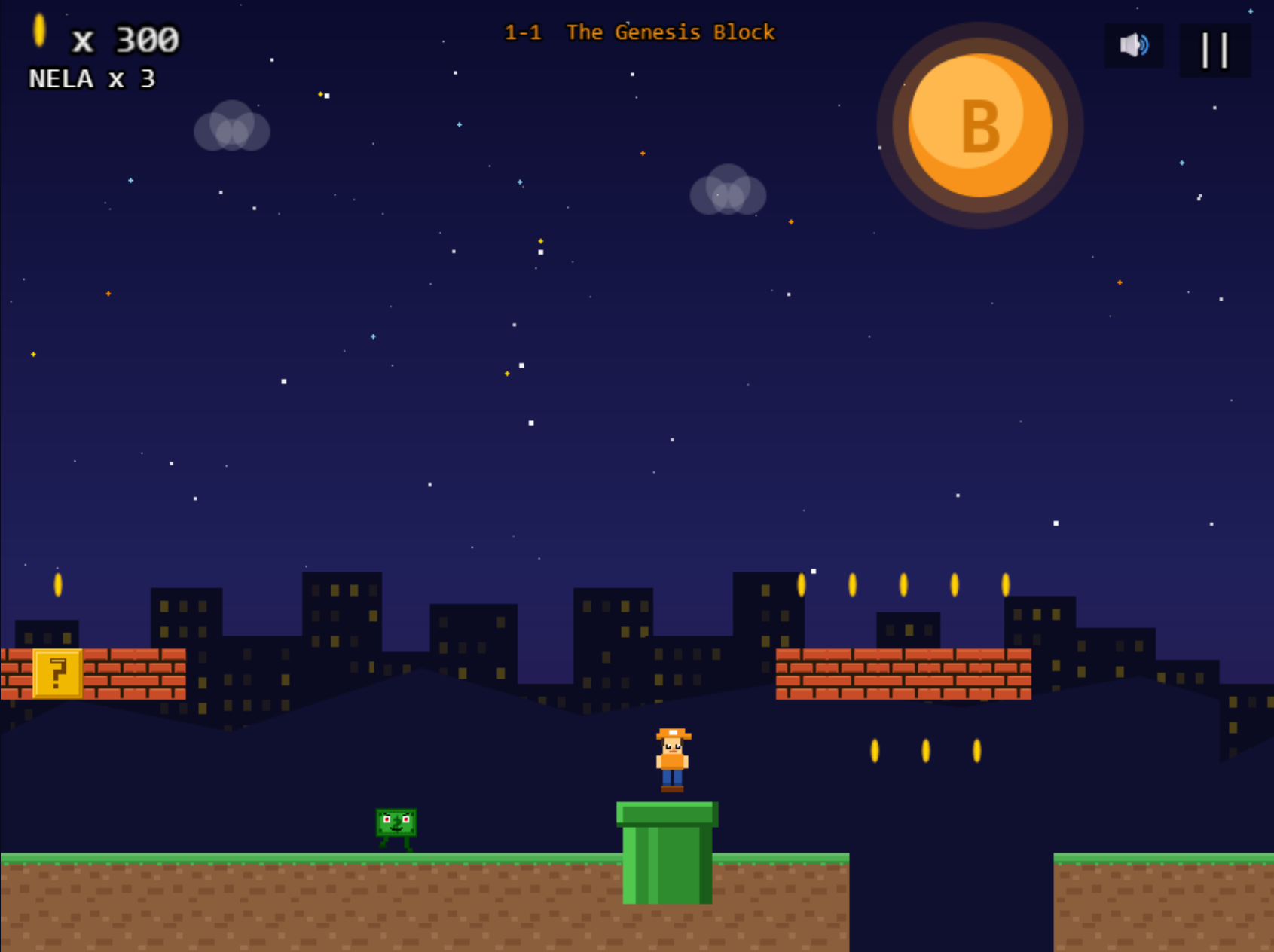 Nela Bitcoin Game gameplay